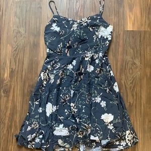Floral Blue Dress